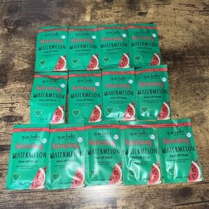 13 Packs Que Bella peel off mask refreshing watermelon (9463)